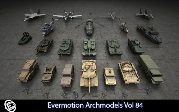 دانلود آرچ مدل Evermotion Archmodels Vol 84