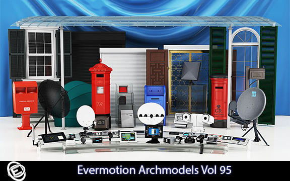 دانلود آرچ مدل Evermotion Archmodels Vol 95