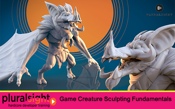 دانلود فیلم آموزشی Game Creature Sculpting Fundamentals از Pluralsight