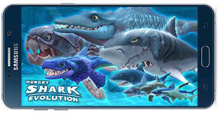 دانلود بازی اندروید و آیفون Hungry Shark Evolution v9.6.0