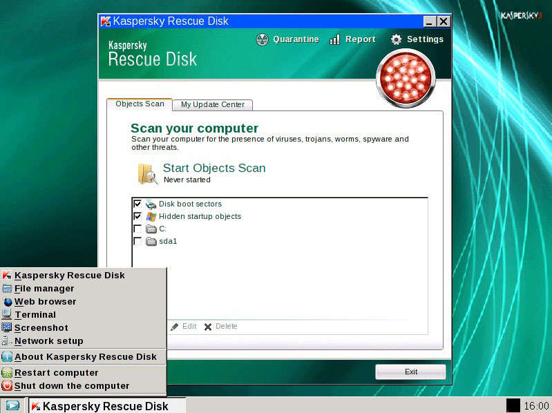 Kaspersky Rescue Disk 18.0.11.3c (2023.11.05) instal the last version for android