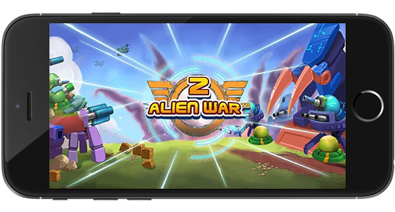دانلود بازی Tower Defense Alien War TD 2 v2.0.1 برای اندروید و iOS + مود