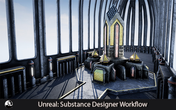 دانلود فیلم آموزشی Unreal: Substance Designer Workflow