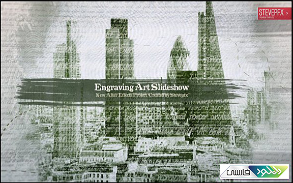 دانلود پروژه آماده افتر افکت Videohive Engraving Art Slideshow