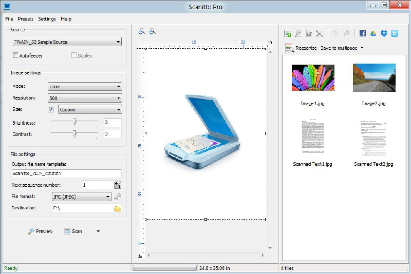 WinScan2PDF 8.66 download the new version for windows