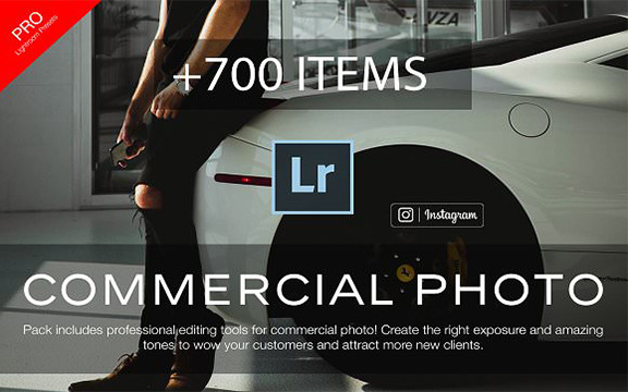 دانلود 700 پریست تجاری برای نرم افزار Lightroom