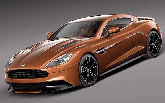 دانلود مدل سه بعدی اتومبیل Aston Martin 2013 AM 310 Vanquish