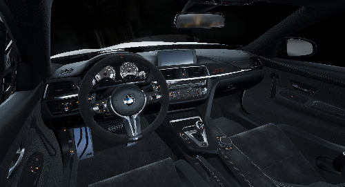 BMW M4 GTS 2016 3d Model center