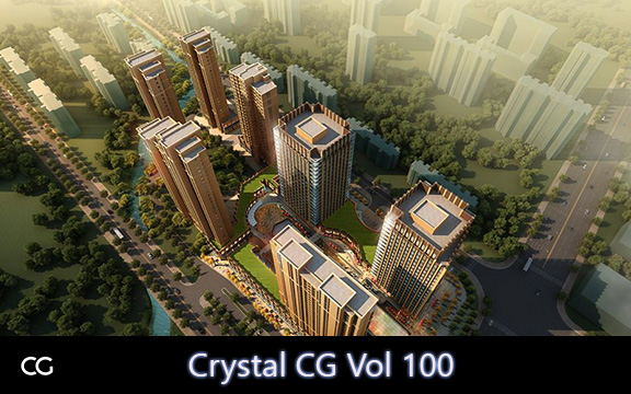 دانلود مدل سه بعدی صحنه خارجی Crystal CG Vol 100 برای 3ds Max