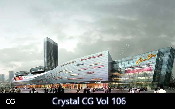 دانلود مدل سه بعدی صحنه خارجی Crystal CG Vol 106 برای 3ds Max