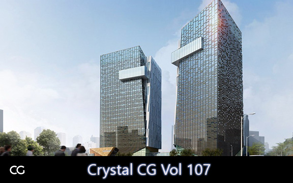 دانلود مدل سه بعدی صحنه خارجی Crystal CG Vol 107 برای 3ds Max