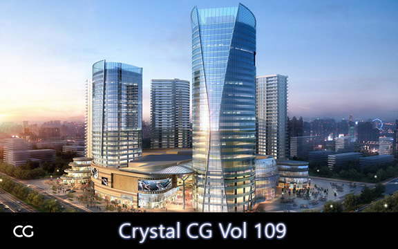 دانلود مدل سه بعدی صحنه خارجی Crystal CG Vol 109 برای 3ds Max