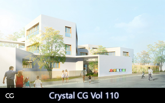 دانلود مدل سه بعدی صحنه خارجی Crystal CG Vol 110 برای 3ds Max