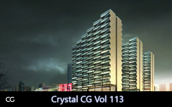 دانلود مدل سه بعدی صحنه خارجی Crystal CG Vol 113 برای 3ds Max