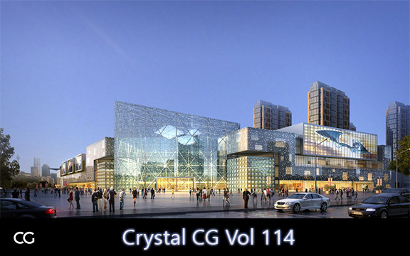 دانلود مدل سه بعدی صحنه خارجی Crystal CG Vol 114 برای 3ds Max