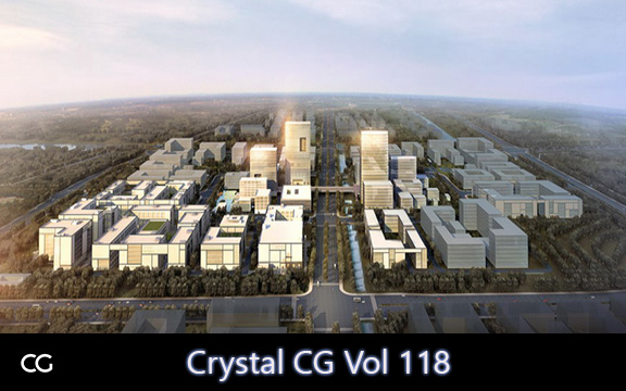 دانلود مدل سه بعدی صحنه خارجی Crystal CG Vol 118 برای 3ds Max