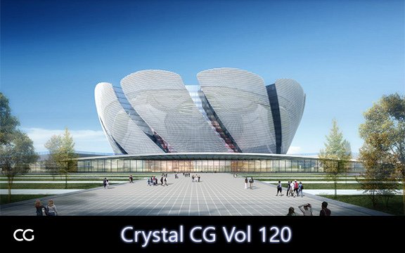 دانلود مدل سه بعدی صحنه خارجی Crystal CG Vol 120 برای 3ds Max