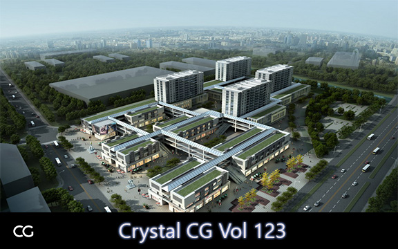 دانلود مدل سه بعدی صحنه خارجی Crystal CG Vol 123 برای 3ds Max