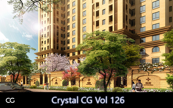 دانلود مدل سه بعدی صحنه خارجی Crystal CG Vol 126 برای 3ds Max