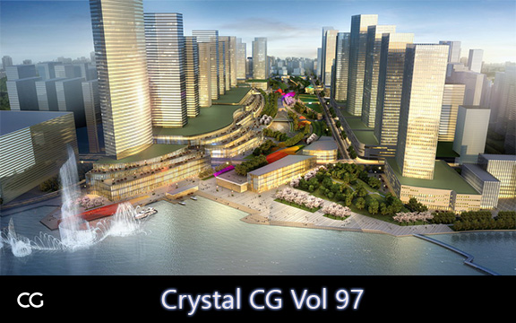دانلود مدل سه بعدی صحنه خارجی Crystal CG Vol 97 برای 3ds Max
