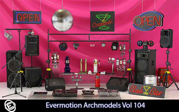 دانلود آرچ مدل Evermotion Archmodels Vol 104