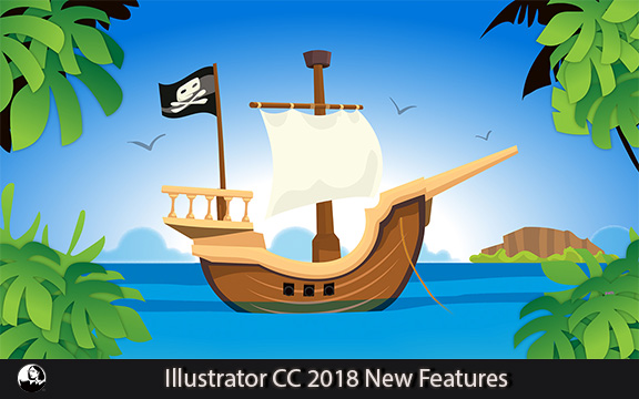 دانلود فیلم آموزشی Illustrator CC 2018 New Features