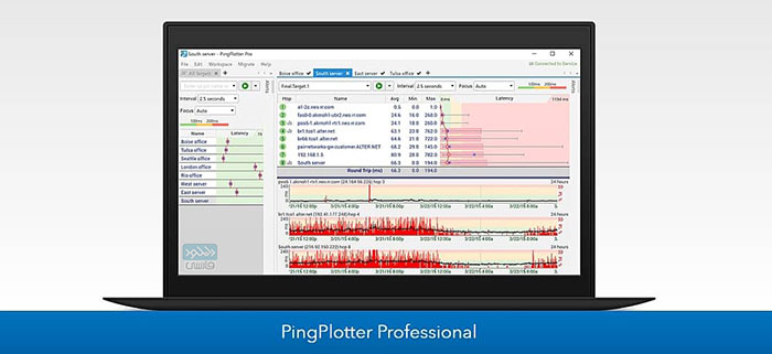 دانلود نرم افزار PingPlotter Professional v5.19.5.8467