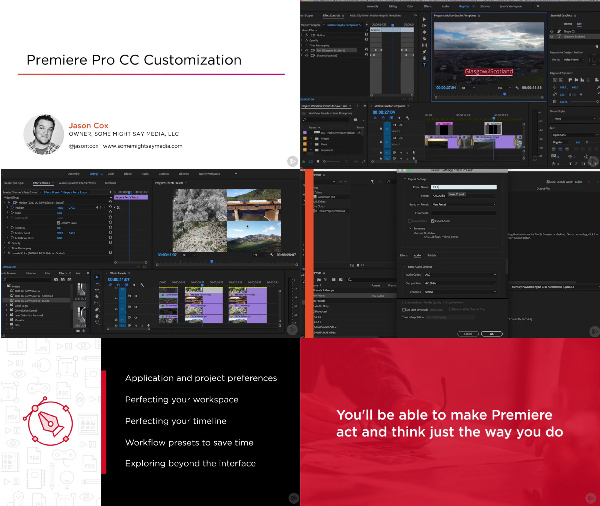Premiere Pro CC Customization center