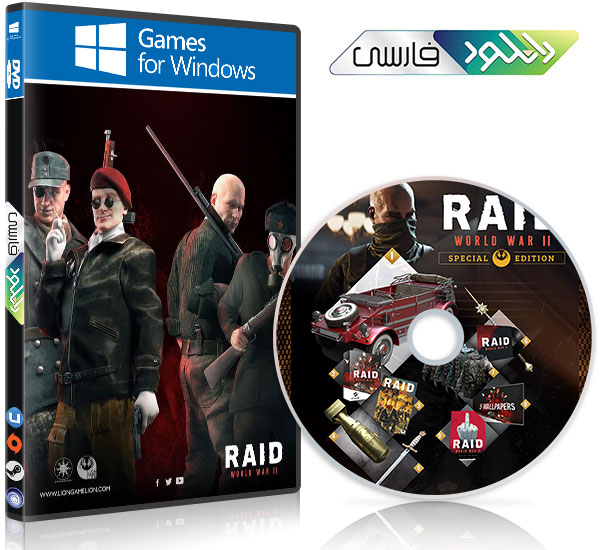 دانلود بازی RAID World War II The Countdown Raid – PC تمام نسخه ها + آخرین آپدیت