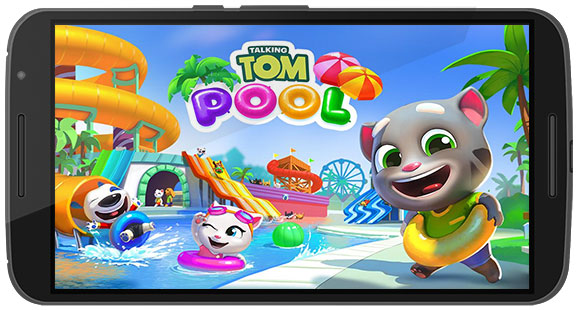 دانلود بازی Talking Tom Pool v1.3.1.1389 برای اندروید و iOS + مود