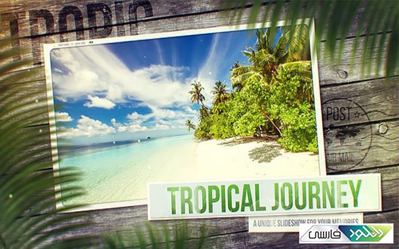 دانلود پروژه افتر افکت Videohive Tropical Journey Slideshow