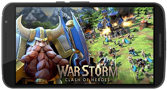 دانلود بازی WarStorm Clash of Heroes v1.3.5 برای اندروید و iOS