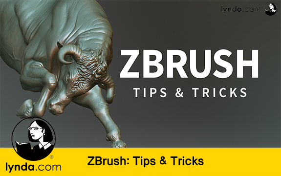 دانلود فیلم آموزشی ZBrush: Tips & Tricks از Lynda