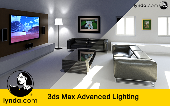 دانلود فیلم آموزشی 3ds Max Advanced Lighting از Lynda
