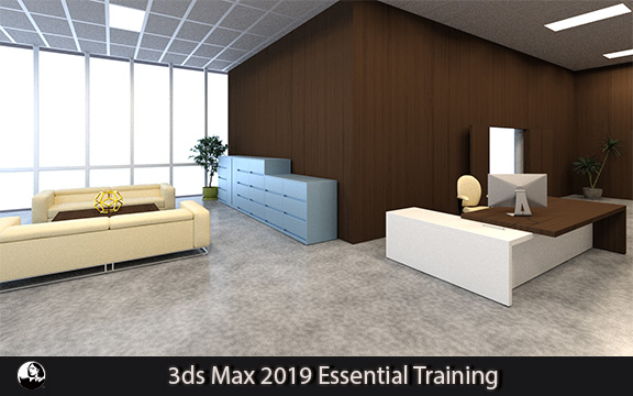 دانلود فیلم آموزشی 3ds Max 2019 Essential Training
