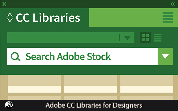 دانلود فیلم آموزشی Adobe CC Libraries for Designers