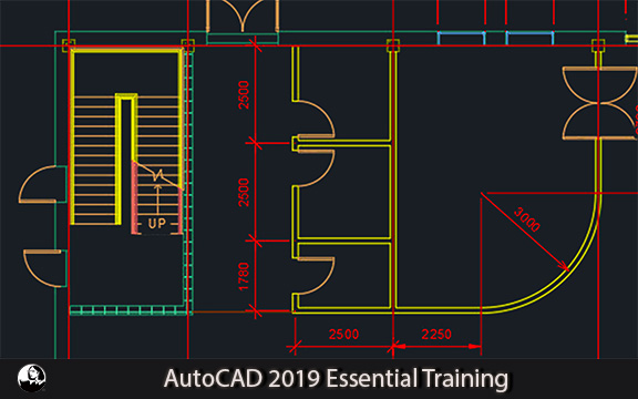 دانلود فیلم آموزشی AutoCAD 2019 Essential Training