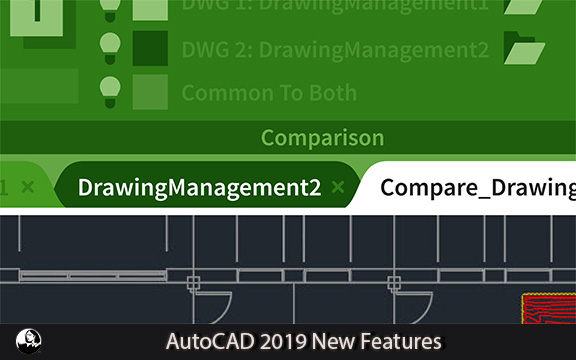 دانلود فیلم آموزشی AutoCAD 2019 New Features