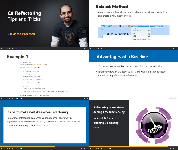 C# Refactoring Tips and Tricks center