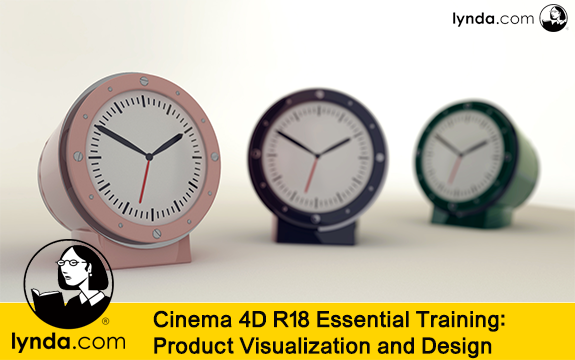دانلود فیلم آموزشی Cinema 4D R18 Essential Training: Product Visualization and Design