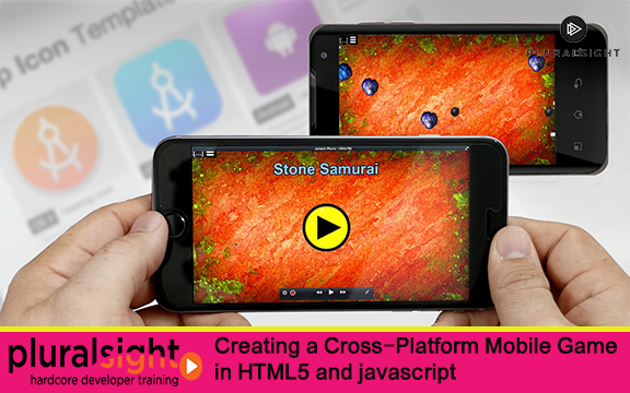دانلود فیلم آموزشی Creating a Cross-Platform Mobile Game in HTML5 and javascript