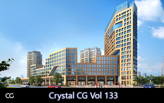 دانلود مدل سه بعدی صحنه خارجی Crystal CG Vol 133 برای 3ds Max