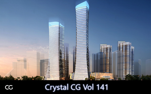 دانلود مدل سه بعدی صحنه خارجی Crystal CG Vol 141 برای 3ds Max