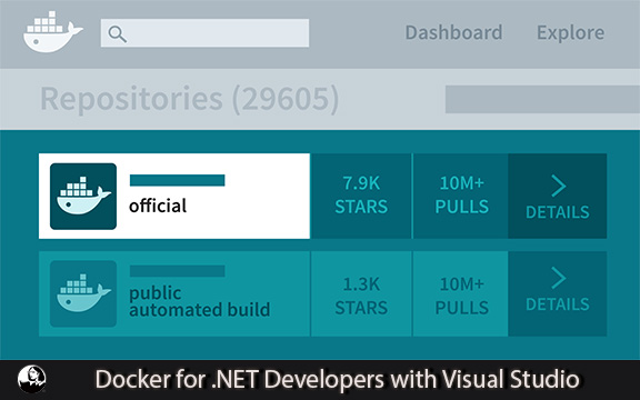 دانلود فیلم آموزشی Docker for .NET Developers with Visual Studio
