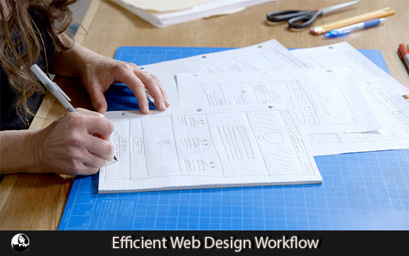 دانلود فیلم آموزشی Efficient Web Design Workflow