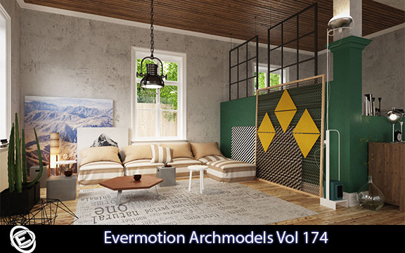 دانلود آرچ مدل Evermotion Archmodels Vol 174