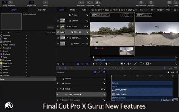 دانلود فیلم آموزشی Final Cut Pro X Guru: New Features
