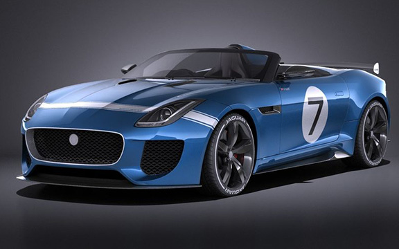 دانلود مدل سه بعدی اتومبیل Jaguar Project 7 Concept 2016