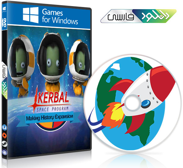 دانلود بازی Kerbal Space Program Making History – PC نسخه PLAZA + آخرین آپدیت