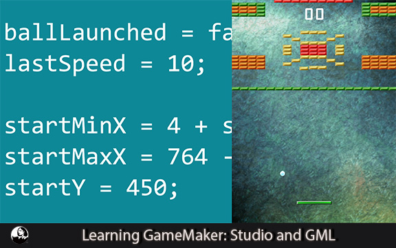 دانلود فیلم آموزشی Learning GameMaker: Studio and GML